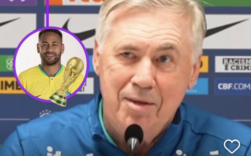 Neymar recusa grama sintética e perde chance com Ancelotti