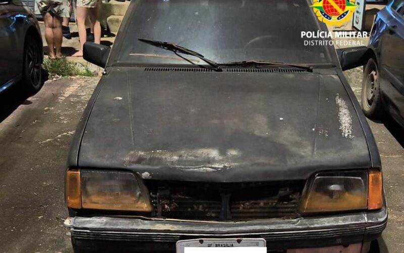 Preso por furto de carro com guincho no Núcleo Bandeirante