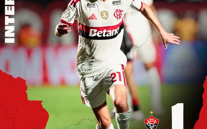 Vitória vence Flamengo no Barradão e avança na Copa do Brasil