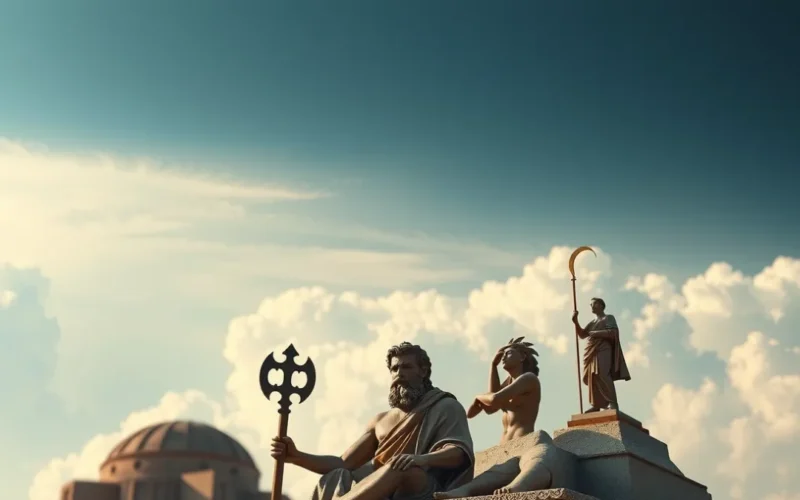 Como Zeus decidia o destino dos heróis na mitologia grega