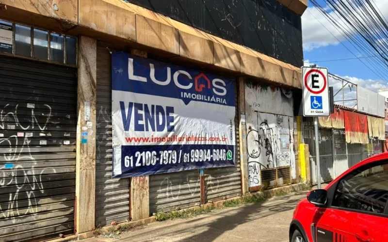 Crise e abandono esvaziam a Comercial Norte de Taguatinga