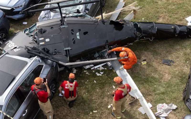 Colisão no Rio: helicópteros voavam em operação visual