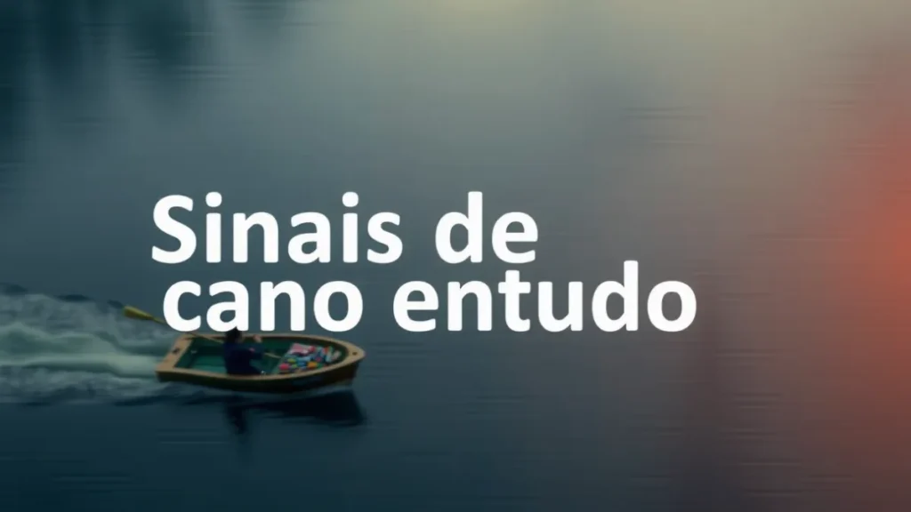 Sinais de Cano Entupido: Como Identificar o Problema Antes que Piore