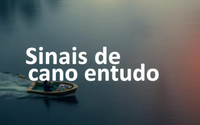 Sinais de Cano Entupido: Como Identificar o Problema Antes que Piore
