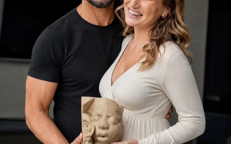 Julio Rocha imprime em 3D réplica do bebê antes do parto