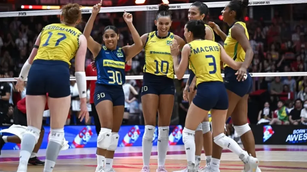 Brasil vence Itália no tie-break e vai à final da VNL Feminina