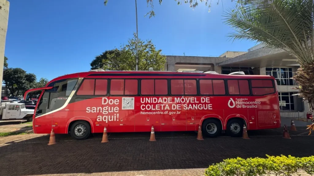 Hemocentro promove coleta de sangue em Ceilândia nesta terça