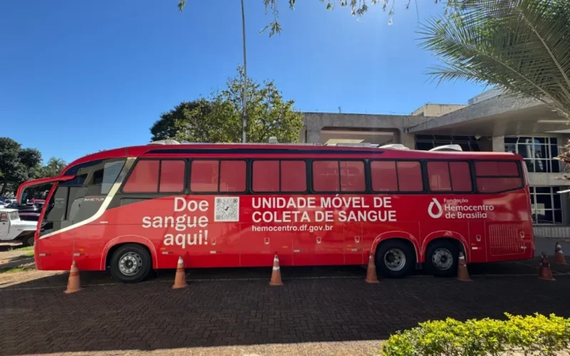 Hemocentro promove coleta de sangue em Ceilândia nesta terça