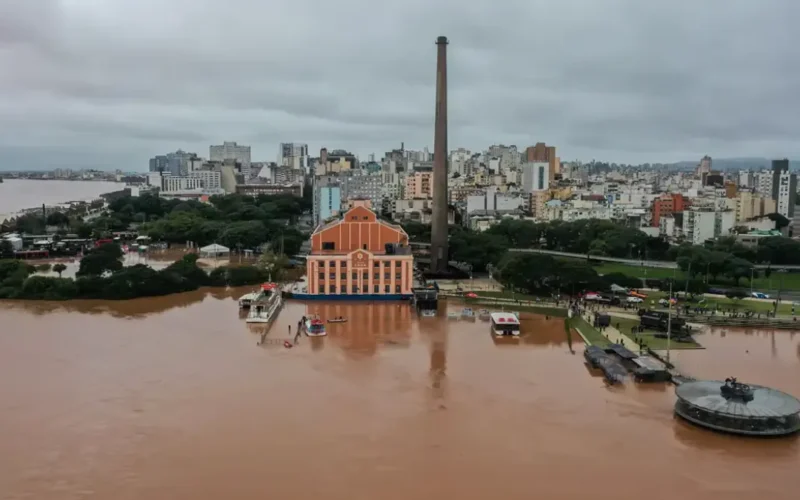 Rio Guaíba pode atingir cota de alerta até sexta-feira