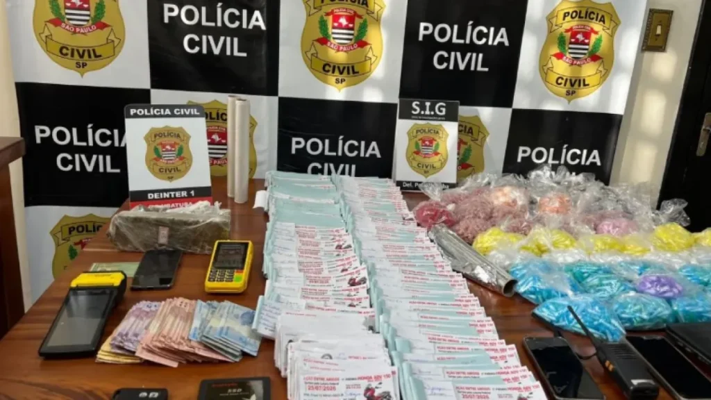 Polícia Civil prende três por tráfico e rifas ilegais em Ubatuba