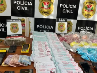 Polícia Civil prende três por tráfico e rifas ilegais em Ubatuba