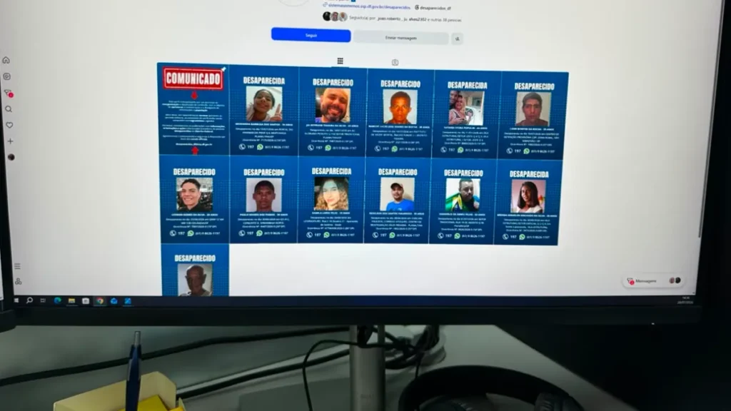 Desaparecimento: registro imediato é orientado pela polícia